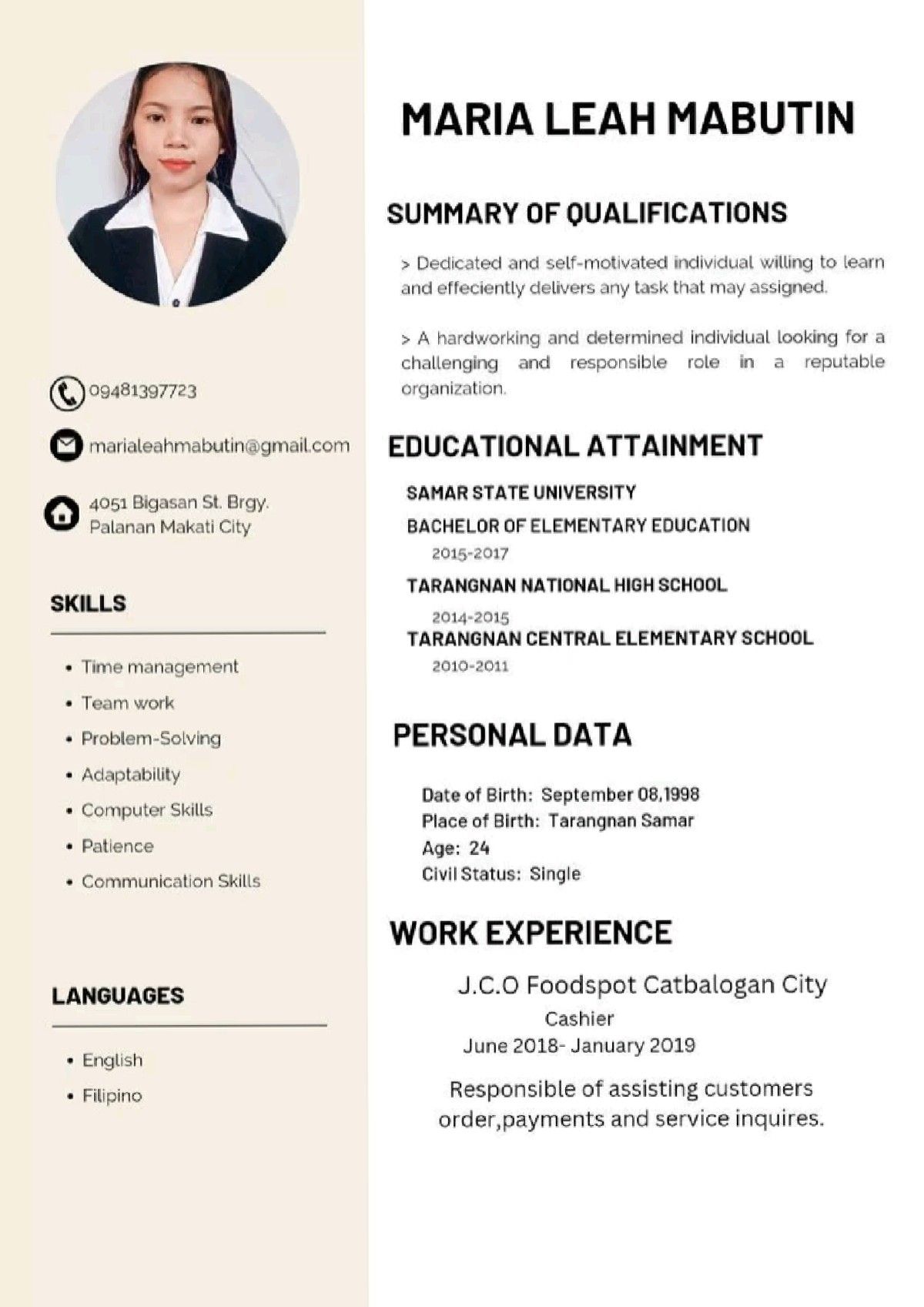 Pro Resume CV Template5