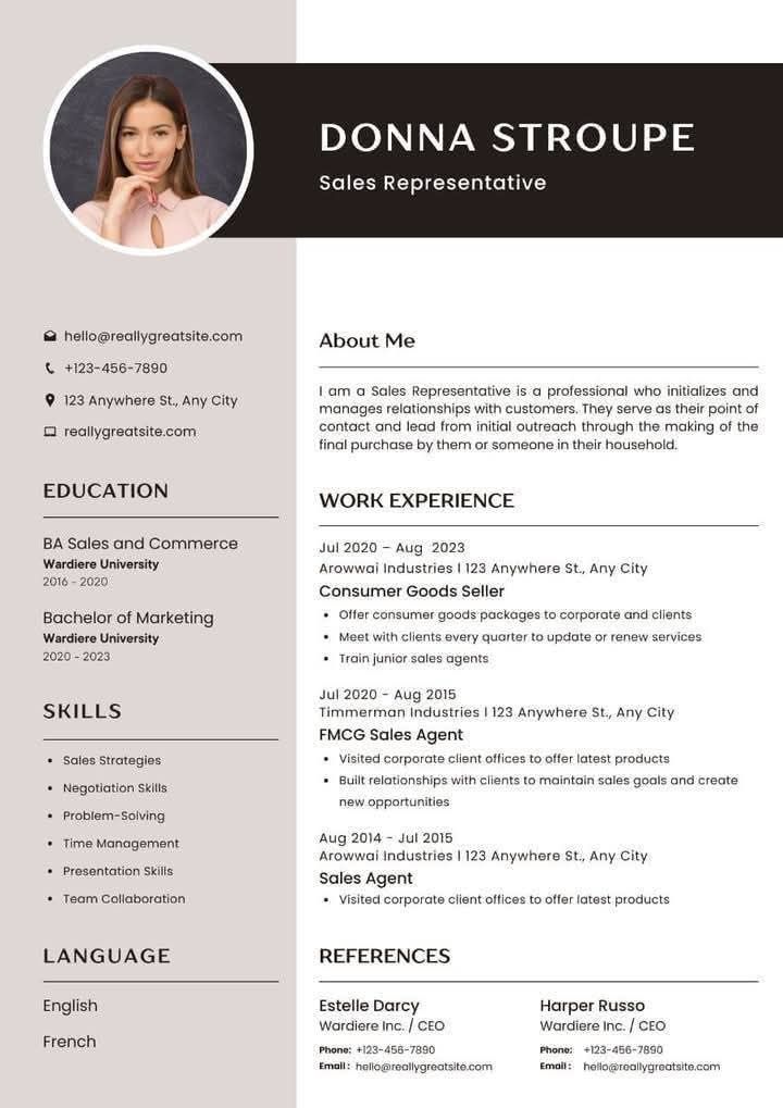 Pro Resume CV Template6
